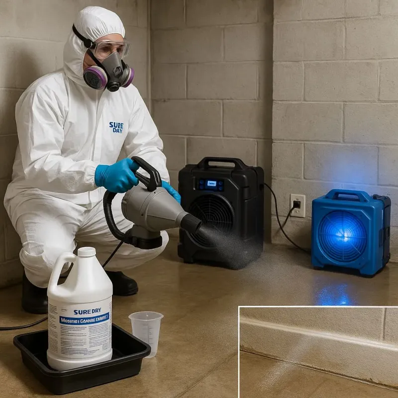 Sanitization and Odor Removal process in Boynton Beach, FL